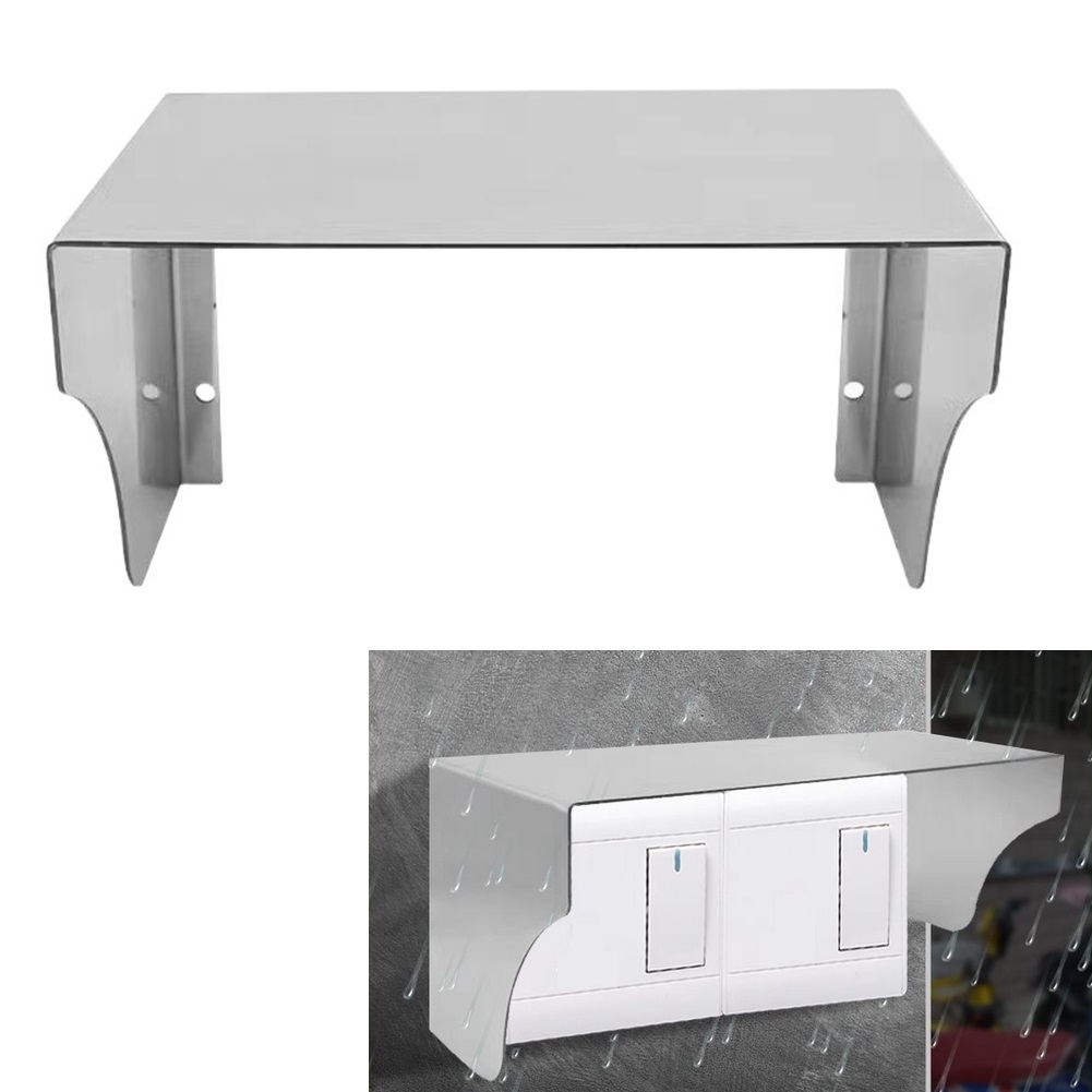 Outdoor Power Point Cover - Waterdichte stopcontacthoes Roestvrij stalen deurbel Regenhoes