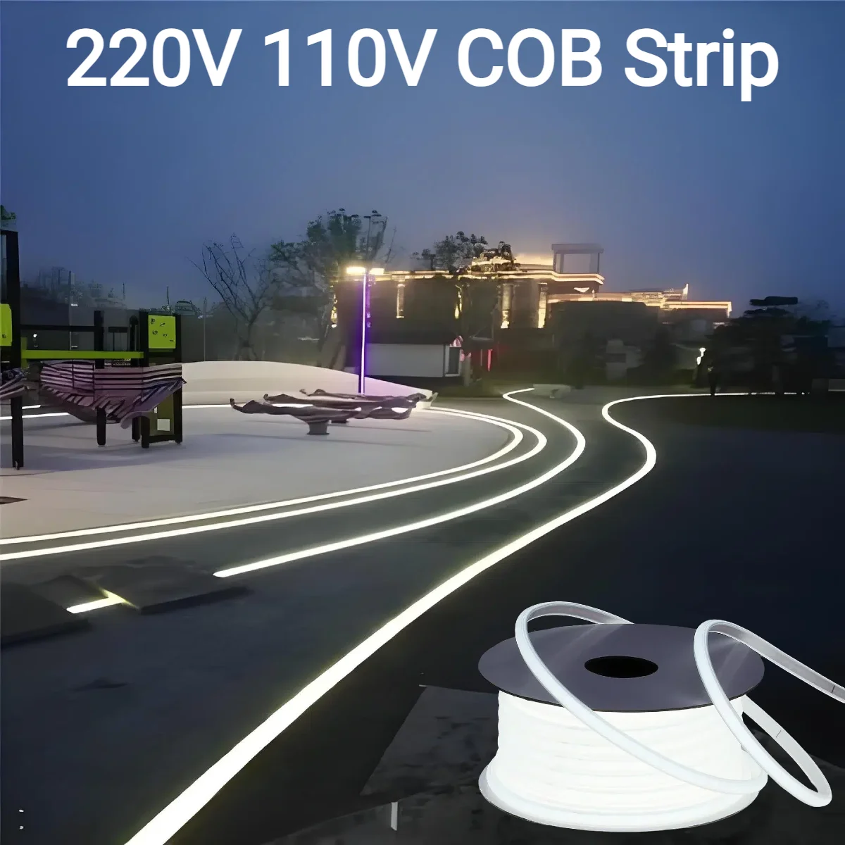 Outdoor Power Strip Weatherproof - 220 V 110 V Pure Siliconen