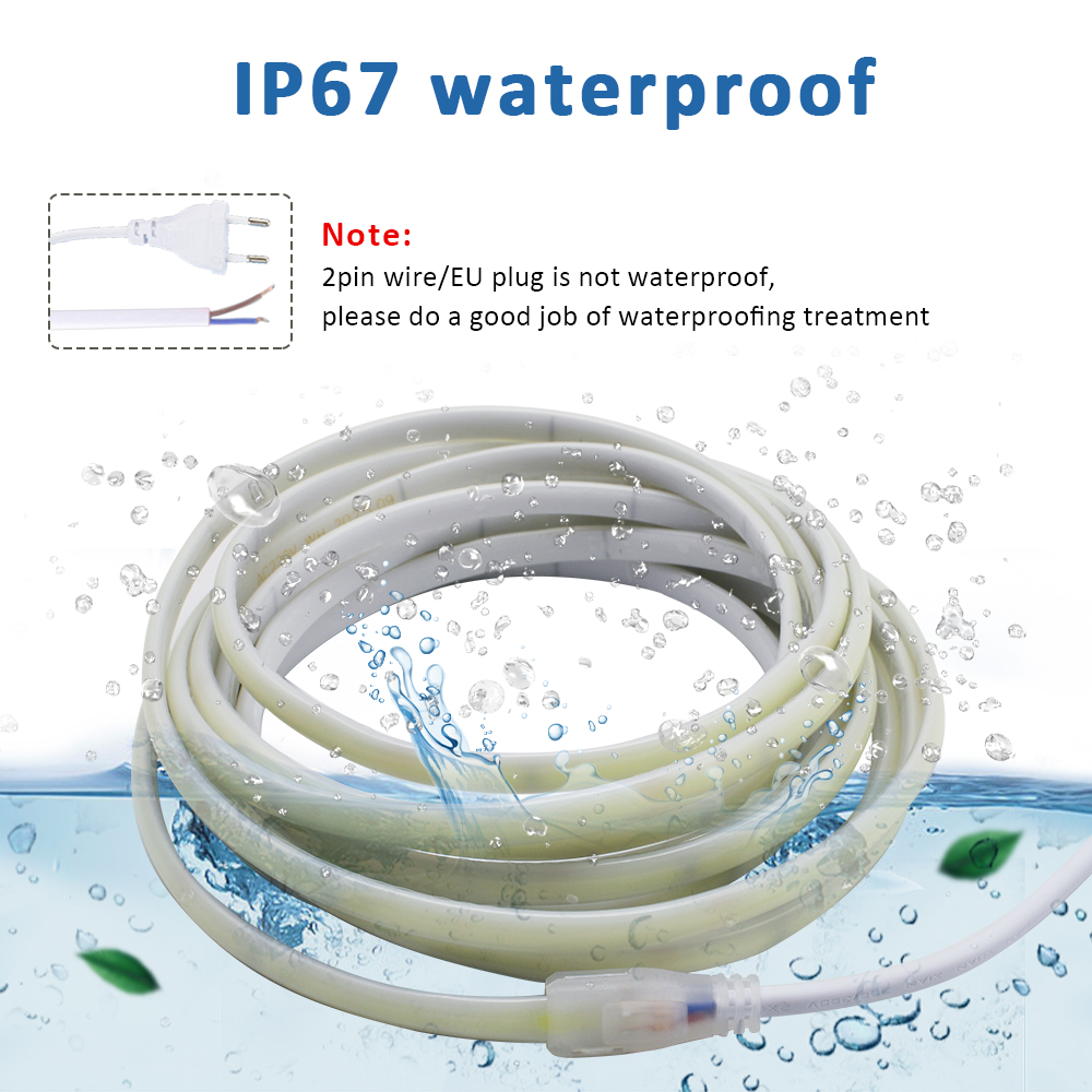Outdoor Power Strip Weatherproof - 220 V IP67 Waterdichte COB Led