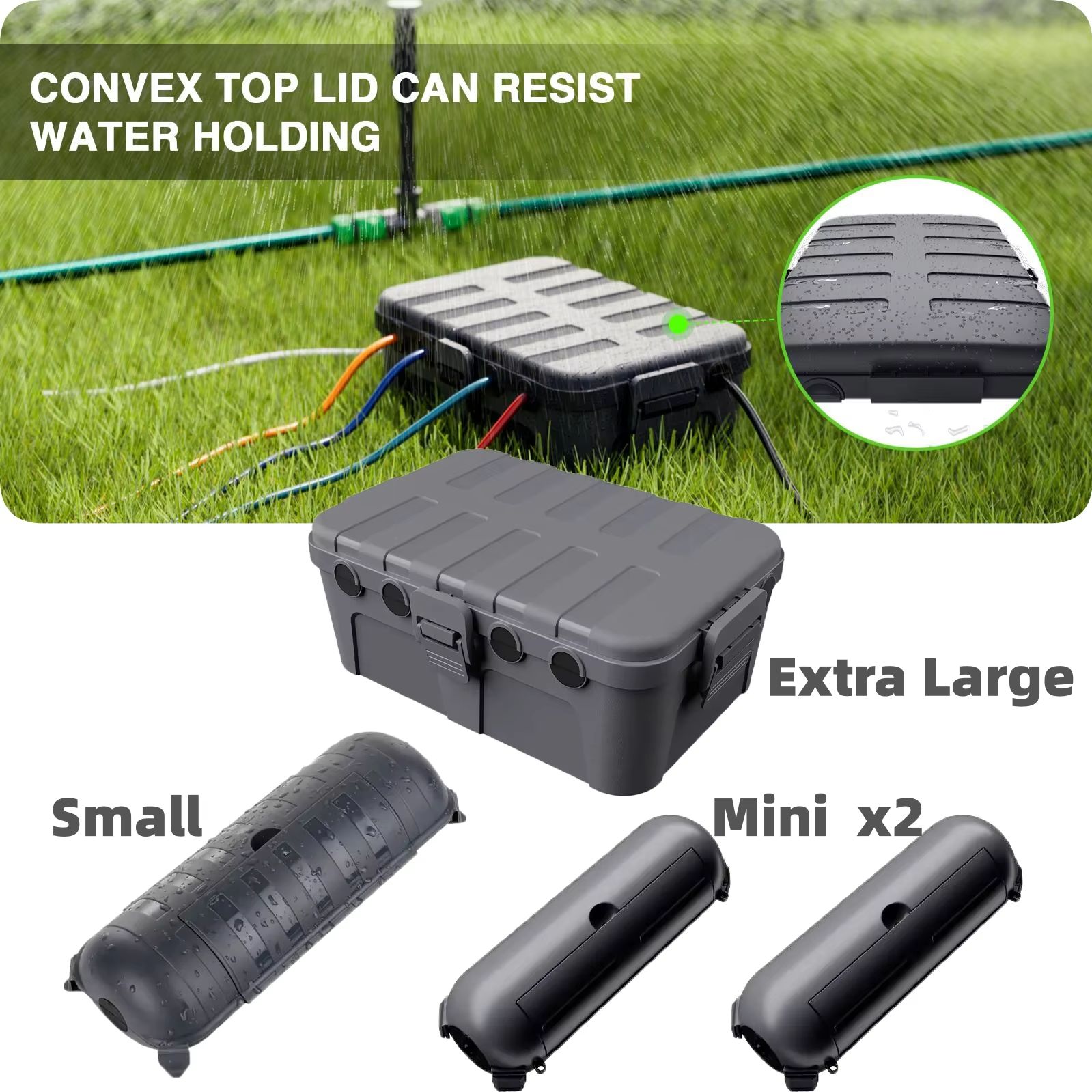 Outdoor Power Point Cover - Grote weerbestendige buiten elektrische kabelafdekkingen voor