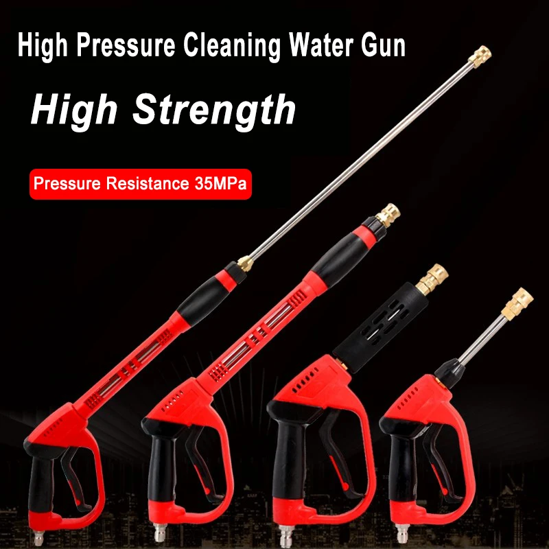 Power Washer Gun Replacement - Hogedrukreiniger Pistool Rood High-Power Wasmachine Pistool