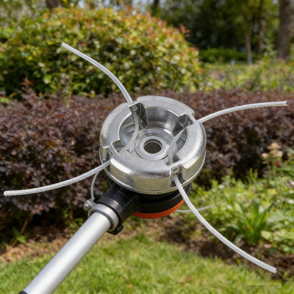 Outdoor Power Line - 1set 8cm Metalen Grasmaaierkop Met Nylon