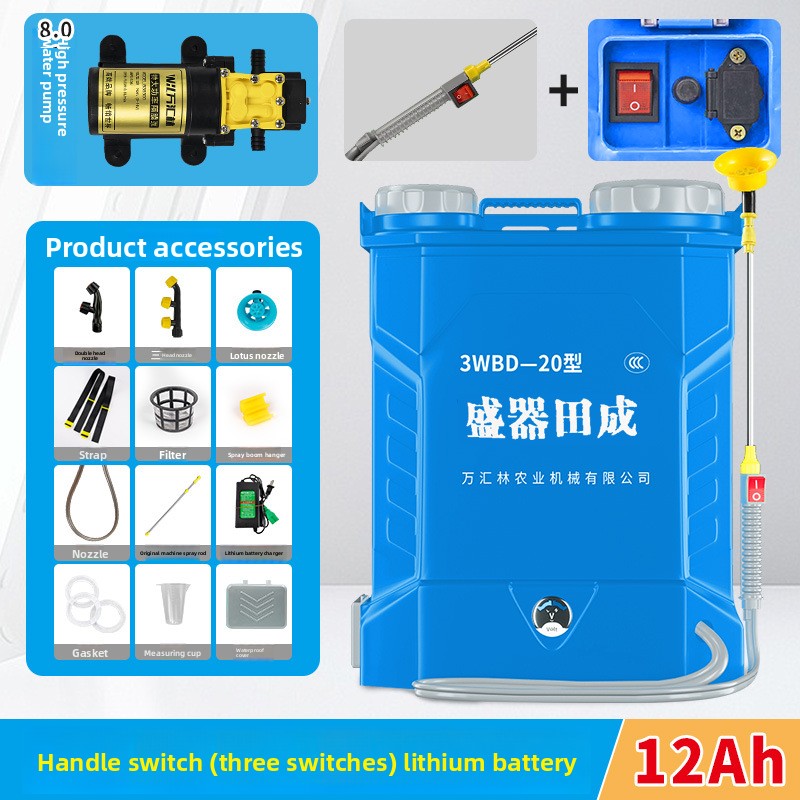 Electric Sprayer Backpack - Rugzak Hoge Druk Draadloze Elektrische Spuit