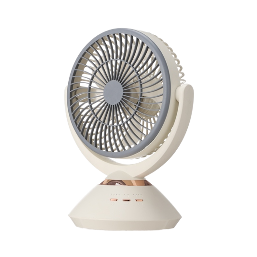 Outdoor Power Pedestal - Draagbare 90 graden draadloze luchtcirculatieventilator, handzame
