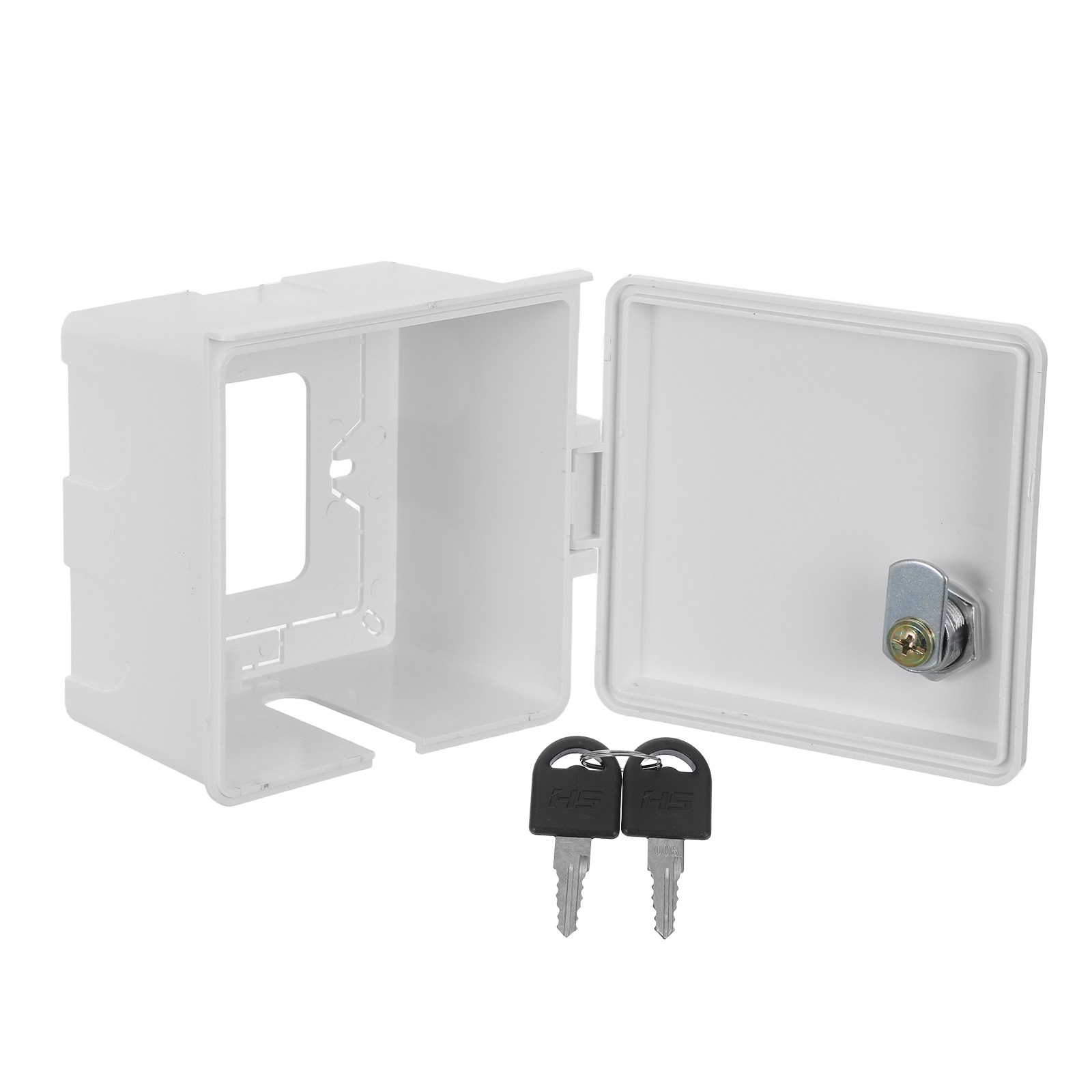 Outdoor Power Point Cover - Waterdichte stopcontactdoosafdekking met slot en sleutel,