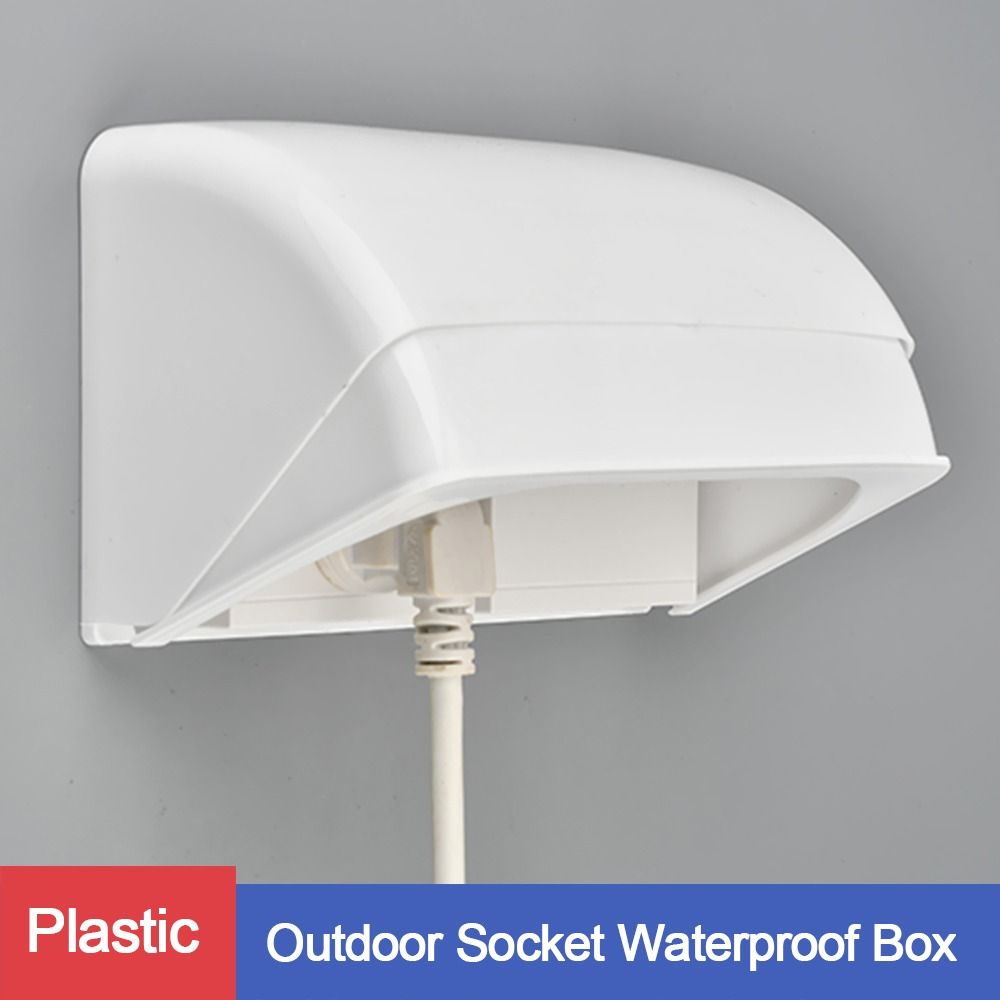 Outdoor Power Point Cover - 1 Stuks Outdoor Socket Waterdichte Doos