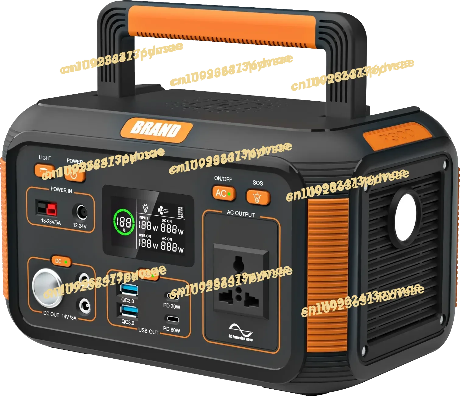 Outdoor Uninterruptible Power Supply - NIEUW Op voorraad Voeding 300W 500W