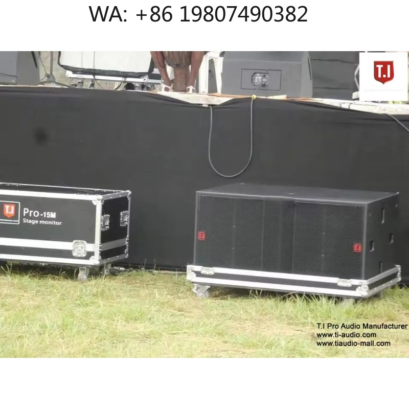 Outdoor Power Line - Dubbele 10 inch tweeweg waterdichte passieve