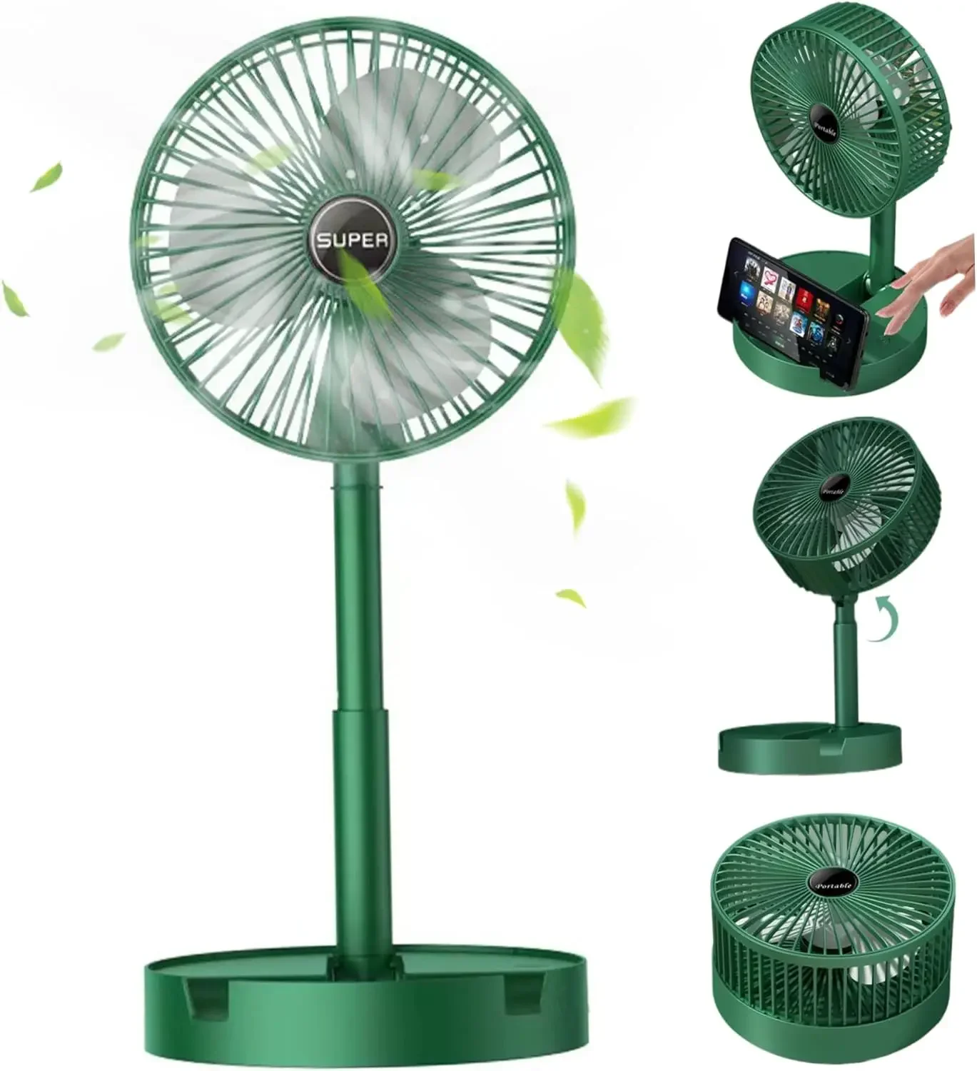 Outdoor Power Pedestal - USB opvouwbare elektrische ventilator koude lucht