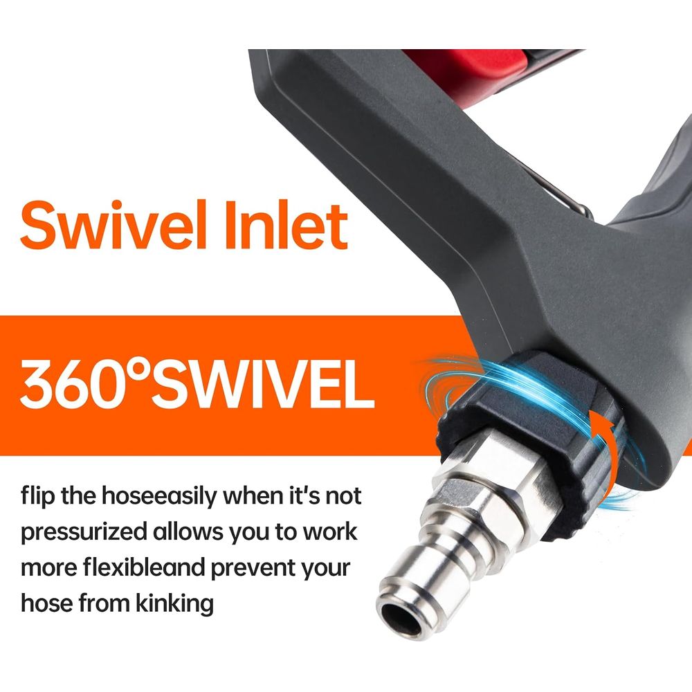 Wasserpistool met draaibare ve - Power Washer Gun Replacement recensie en prijs