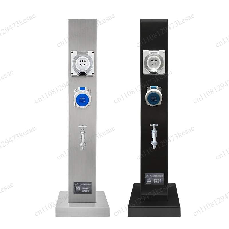 Buiten RV-campingplaats water- - Outdoor Power Pedestal recensie en prijs