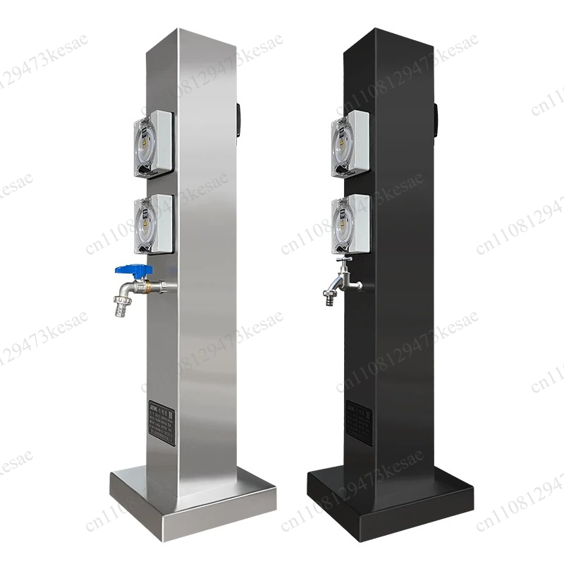 Buiten RV-campingplaats water- - Outdoor Power Pedestal recensie en prijs