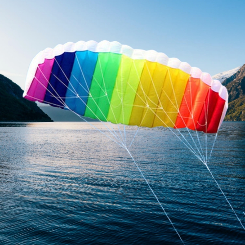 Dual line power kite stunt vli - Outdoor Power Line recensie en prijs