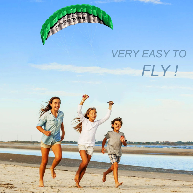 Dual line power kite stunt vli - Outdoor Power Line recensie en prijs