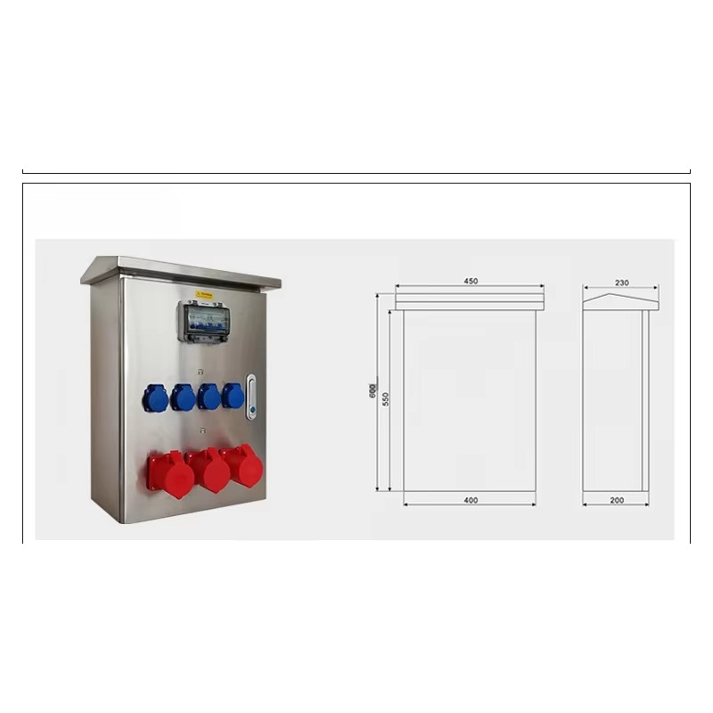 32A IP65 waterdichte kunststof - Outdoor Power Distribution Board recensie en prijs