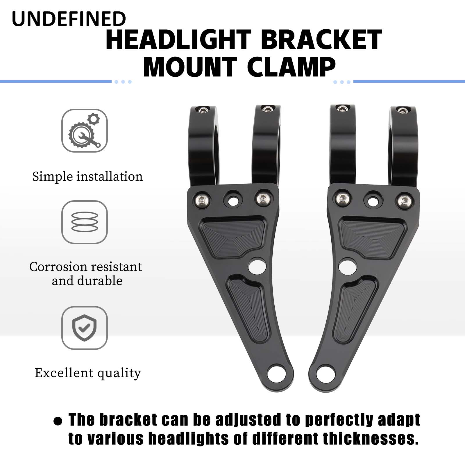 33Mm-58Mm Koplamp Mount Klemme - Outdoor Power Products recensie en prijs