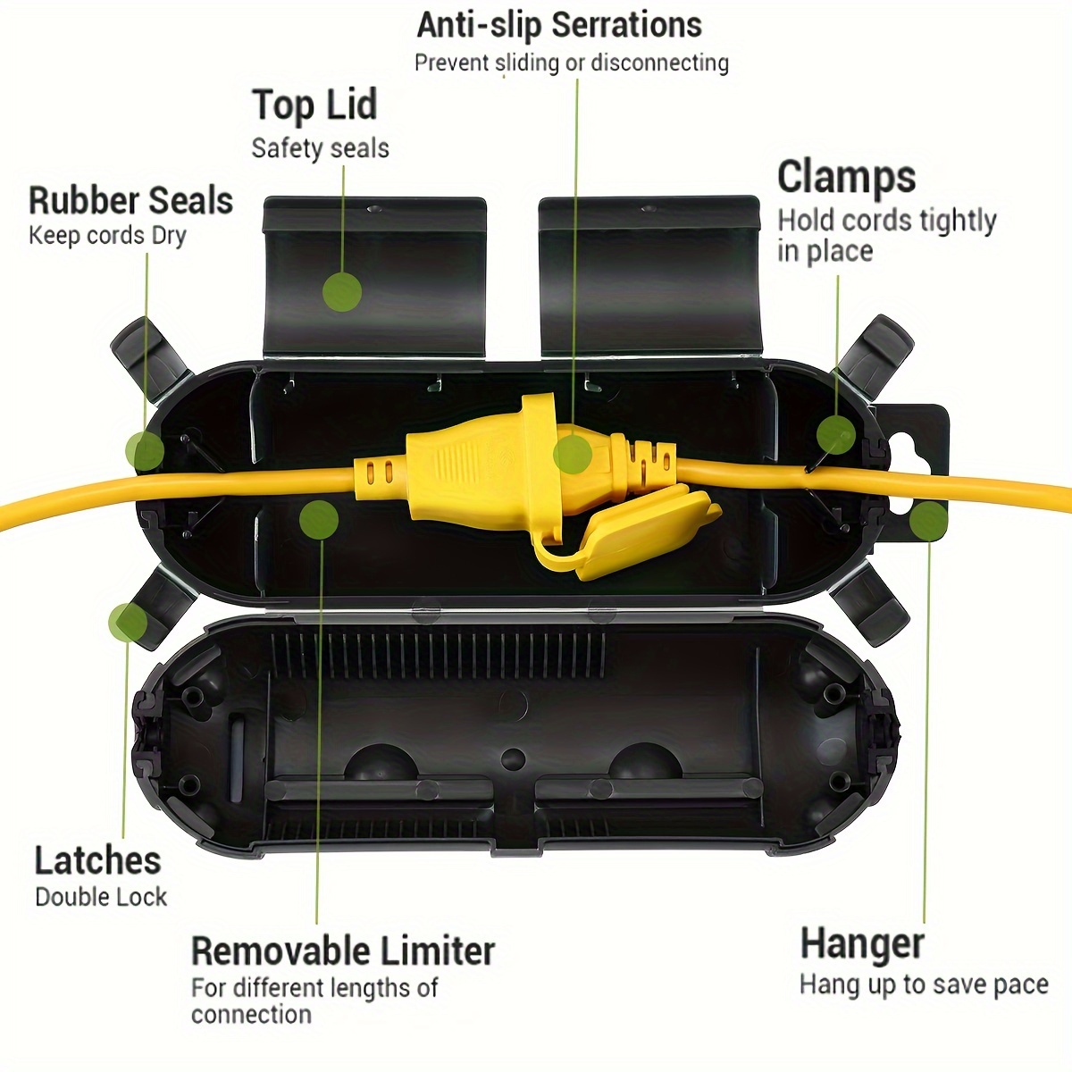 Verlengsnoer Stekkerverbinding - Outdoor Power Point Cover recensie en prijs