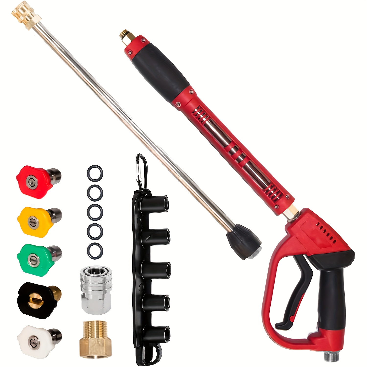 Hogedrukreinigerpistool, rood  - Power Washer Gun Replacement recensie en prijs