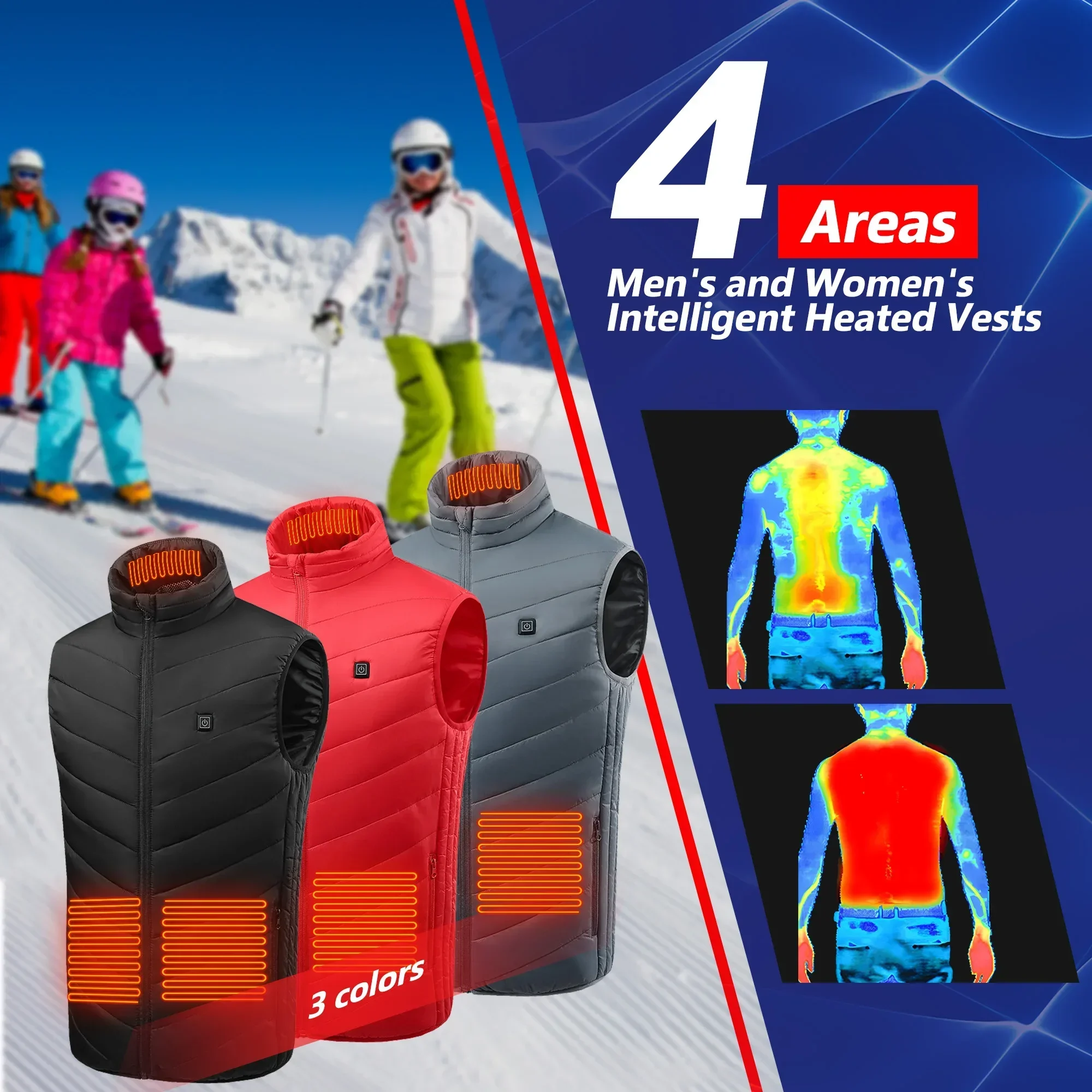 21-verwarmd vest Elektrisch ve - Outdoor Power Pedestal recensie en prijs
