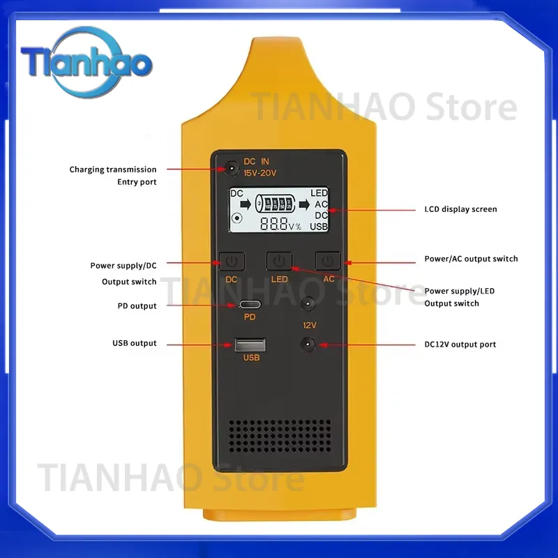 200W Multifunctionele zonne-en - Outdoor Uninterruptible Power Supply recensie en prijs