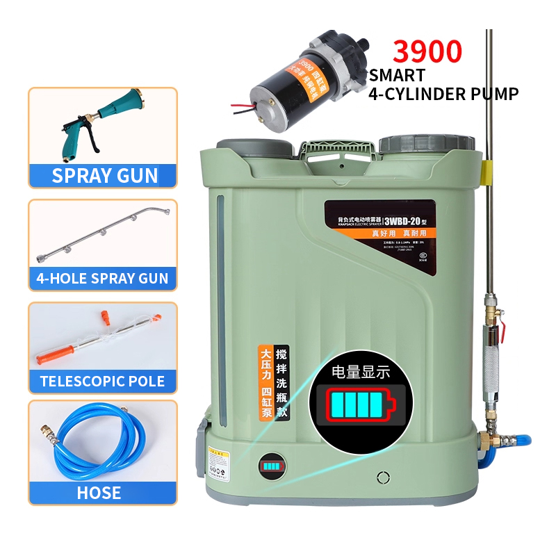 Viercilinderpomp Landbouwsproe - Electric Sprayer Backpack recensie en prijs