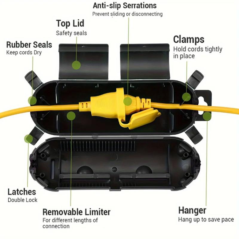 Veiligheidsafdekking voor buit - Outdoor Power Point Cover recensie en prijs